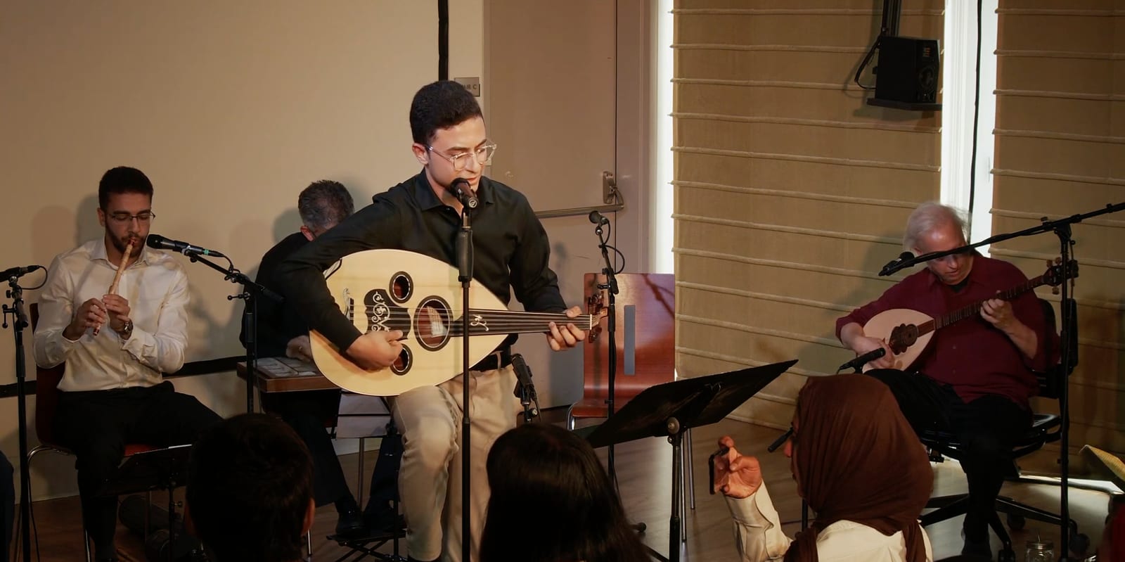 Performing with the Stanford Middle East Ensemble